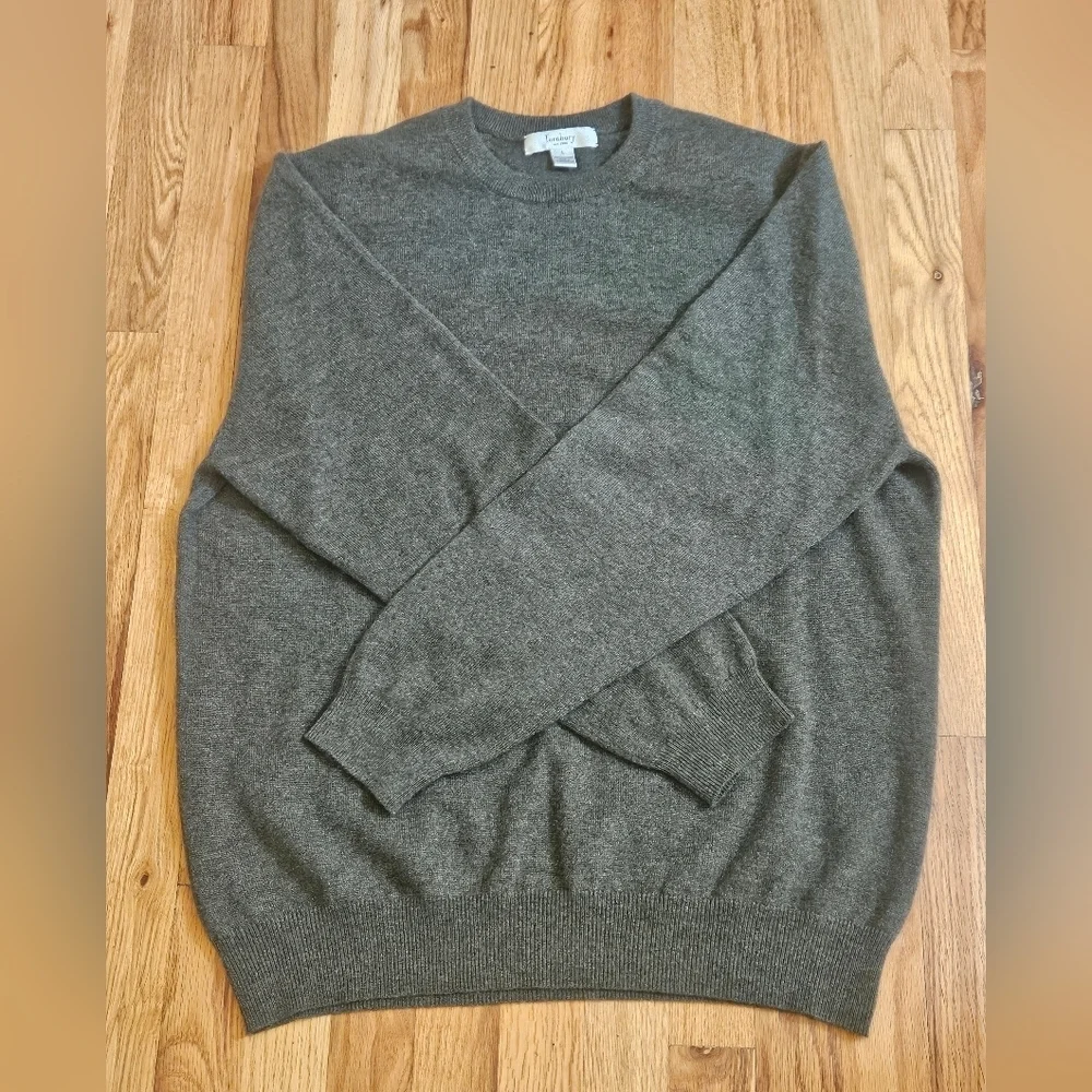 Turnbury 100% Cashmere EUC Size Large